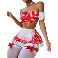 Ruby Satin Bustier