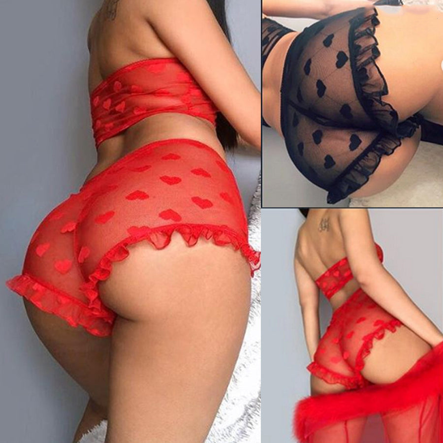 Sapphire Satin Babydoll