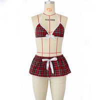 Scarlet Satin Bralette