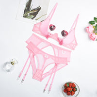 Crystal Georgette Teddy