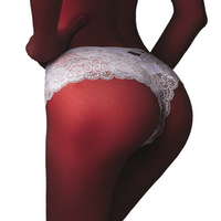 Women's 4-Pack Lace Underwear Set - G-String Brief Thong Panties