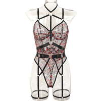 Midnight Lace Slip