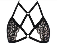 Ensemble soutien-gorge et culotte en dentelle pour femme – Soutien-gorge sans armature et culotte