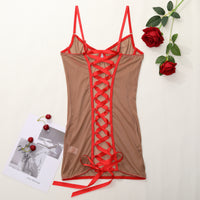 Combinaison lingerie en maille transparente pour femme – Pyjama body transparent