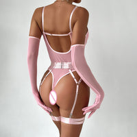 Rose Illusion Bustier