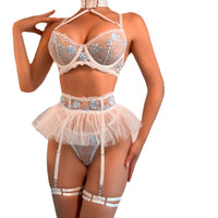 Amethyst Chiffon Corset