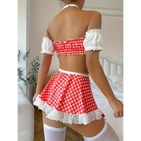 Ruby Satin Bustier