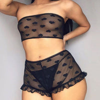 Sapphire Satin Babydoll