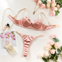 Rose Chiffon Bodysuit