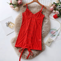 Women's Mesh Strapless Transparent Lace Bodysuit – Sheer Nightgown