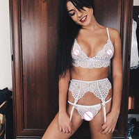 Noir Satin Set