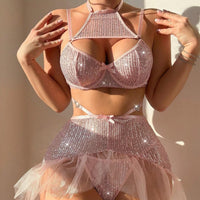 Lace Illusion Chemise