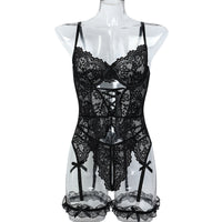 Lace Georgette Corset
