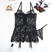 Lace Satin Set