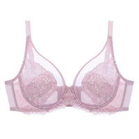 Soutien-gorge Femme Rembourré en Dentelle Couvrante - Anti-Affaissement Ultra-Fin