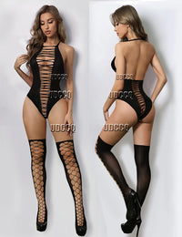 lingerie sexy collants chauds babydoll robe sous-vêtements produits costumes de nuit intime nounours bodys bikini + bas Q517