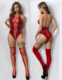 lingerie sexy collants chauds babydoll robe sous-vêtements produits costumes de nuit intime nounours bodys bikini + bas Q517